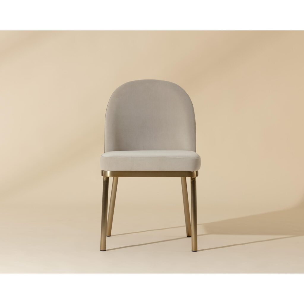 Lavania Dining Chair - Meg Taupe / Porcini Taupe - Image 2