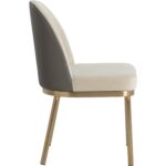 Lavania Dining Chair - Meg Taupe / Porcini Taupe 112214 112214 LAVANIA DINING CHAIR MEG TAUPE PORCINI TAUPE 22