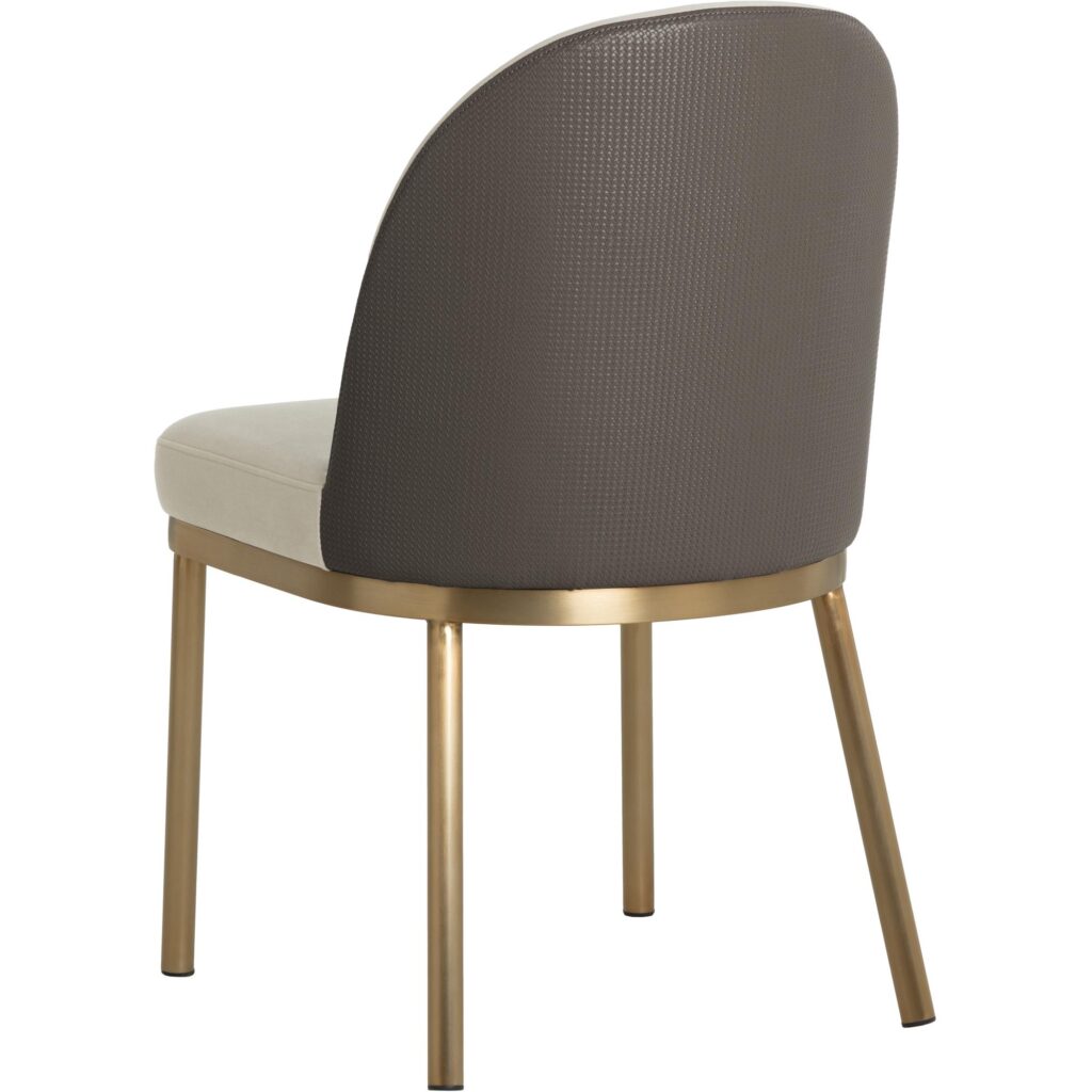 Lavania Dining Chair - Meg Taupe / Porcini Taupe - Image 7