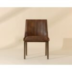 Halden Dining Chair - Bravo Cognac 112217 112217 HALDEN DINING CHAIR BRAVO COGNAC 1
