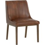 Halden Dining Chair - Bravo Cognac 112217 112217 HALDEN DINING CHAIR BRAVO COGNAC 20