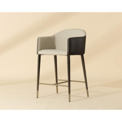 Kylin Counter Stool - Dillon Cream / Bravo Ash