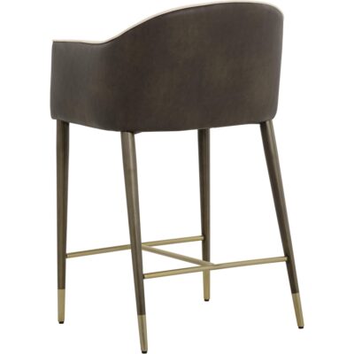 Kylin Counter Stool - Dillon Cream / Bravo Ash 112244 112244 KYLIN COUNTER STOOL DILLON CREAM BRAVO ASH 23