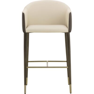 Kylin Barstool - Dillon Cream / Bravo Ash 112245 112245 KYLIN BARSTOOL DILLON CREAM BRAVO ASH 21