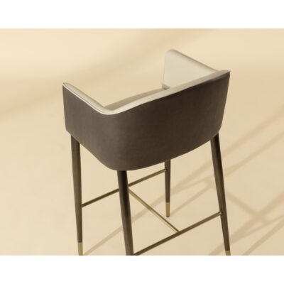 Kylin Barstool - Dillon Cream / Bravo Ash 112245 112245 KYLIN BARSTOOL DILLON CREAM BRAVO ASH 6