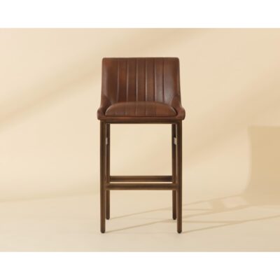 Halden Barstool - Bravo Cognac 14 Halden Barstool - Bravo Cognac 112258 112258 HALDEN BARSTOOL BRAVO COGNAC 1