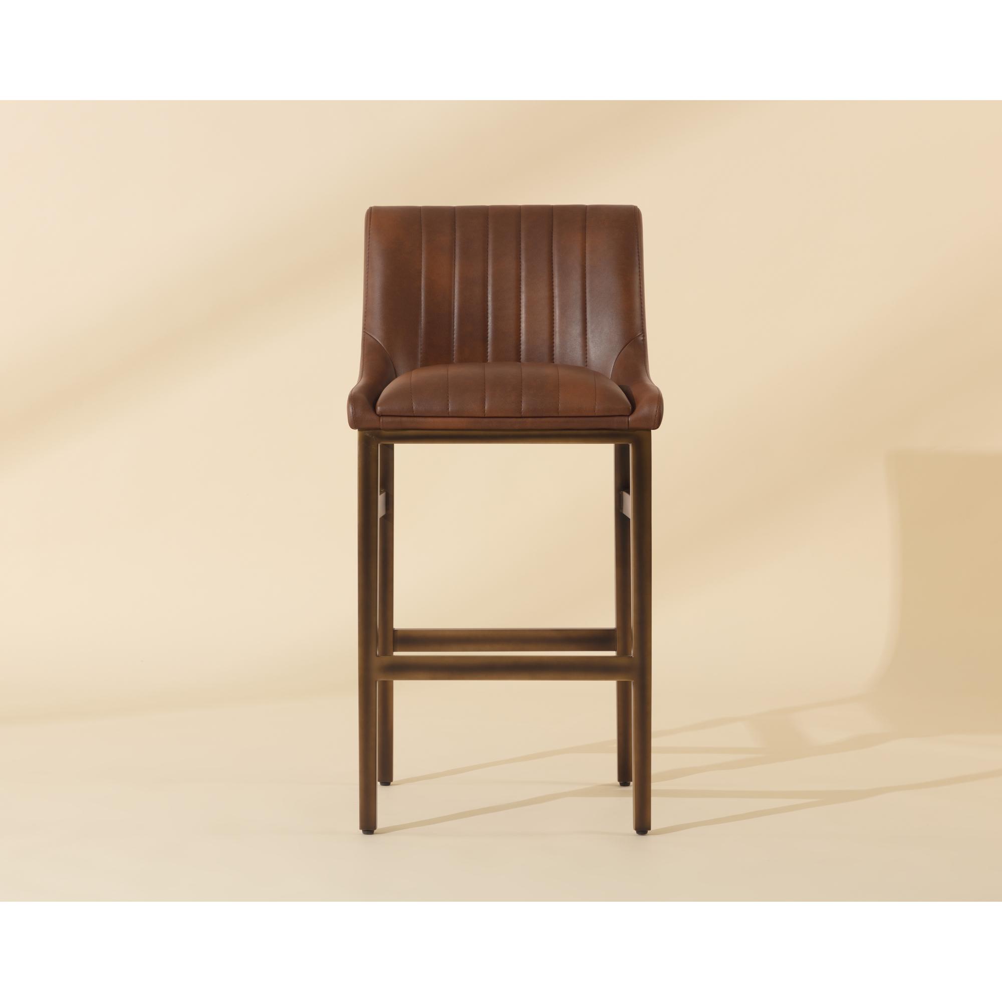 Halden Barstool - Bravo Cognac 7 Halden Barstool - Bravo Cognac - Image 7