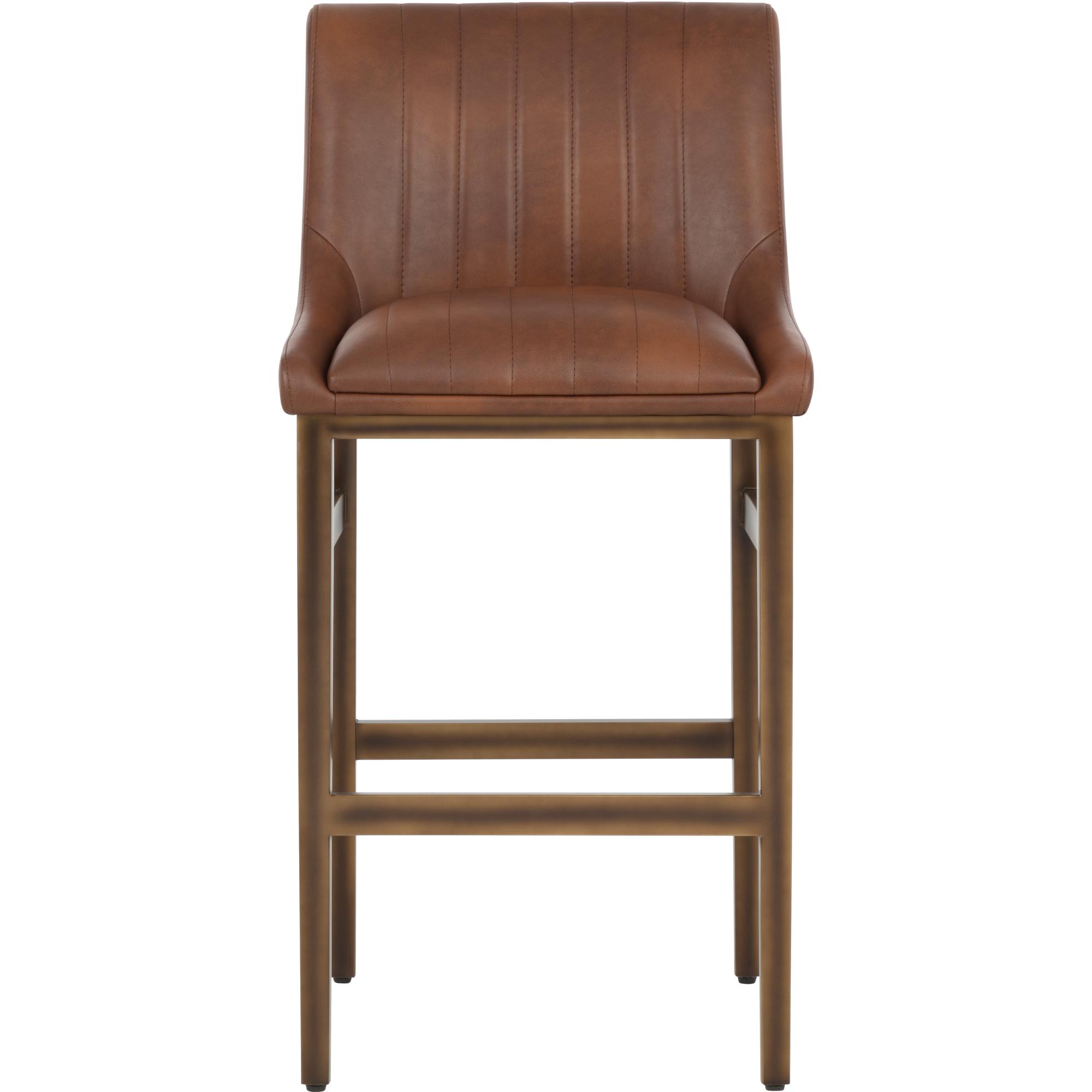 Halden Barstool - Bravo Cognac 2 Halden Barstool - Bravo Cognac - Image 2