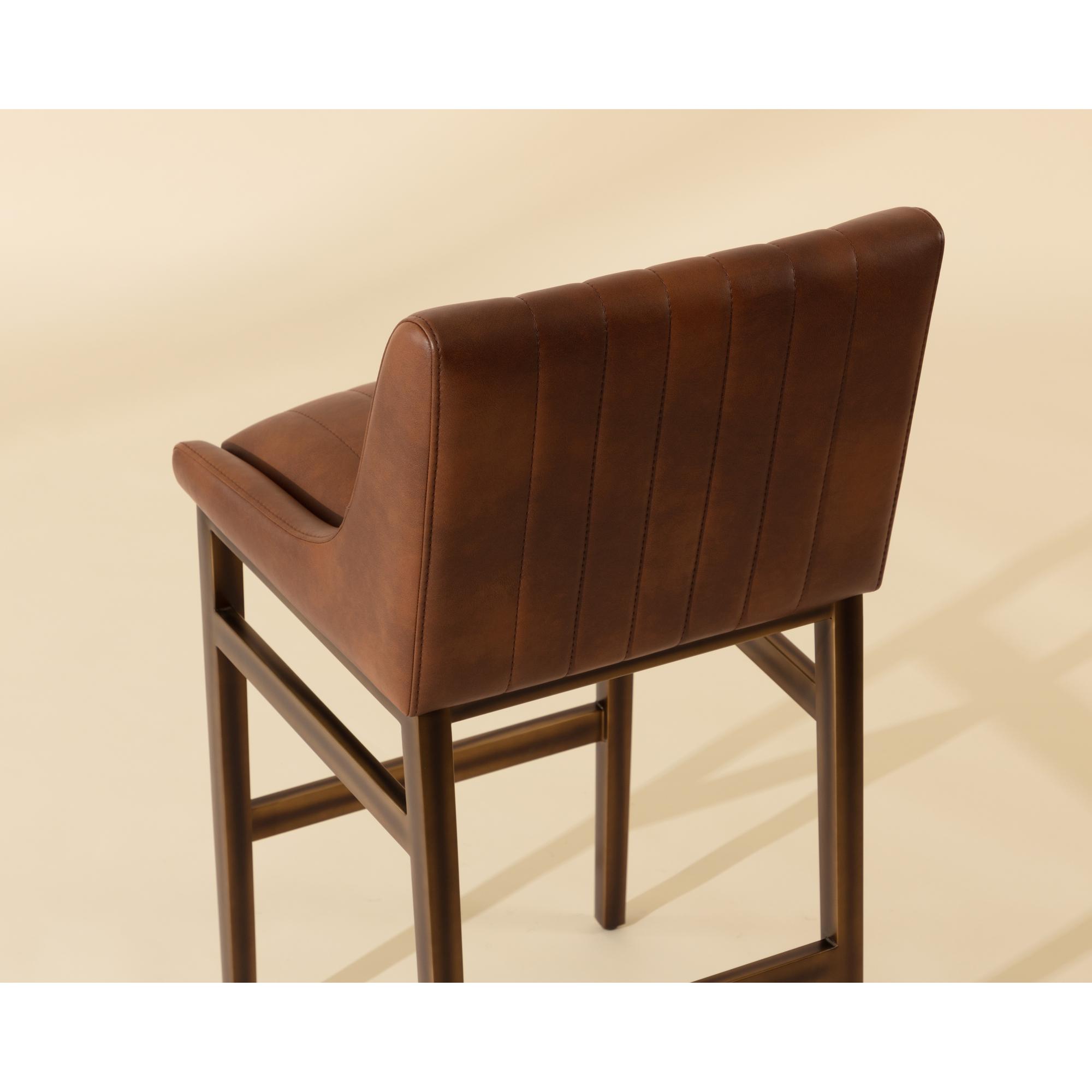 Halden Barstool - Bravo Cognac 8 Halden Barstool - Bravo Cognac - Image 8