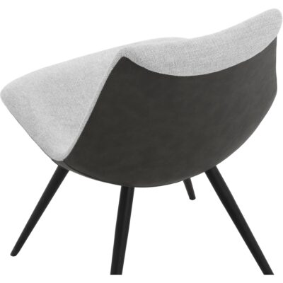 Lipa Dining Chair - Black - Belfast Heather Grey / Rosemary 14 Lipa Dining Chair - Black - Belfast Heather Grey / Rosemary 112263 112263 LIPA DINING CHAIR BLACK BELFAST HEATHER GREY ROSEMARY 26