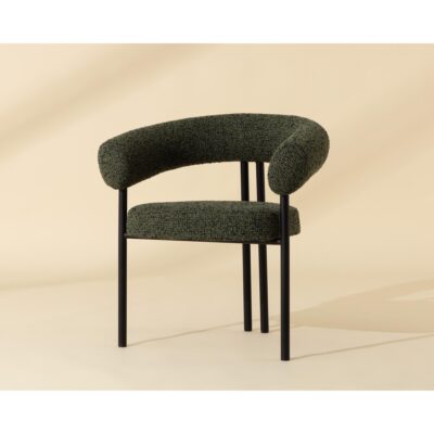 Oniva Dining Armchair - Black - Noah Meadow