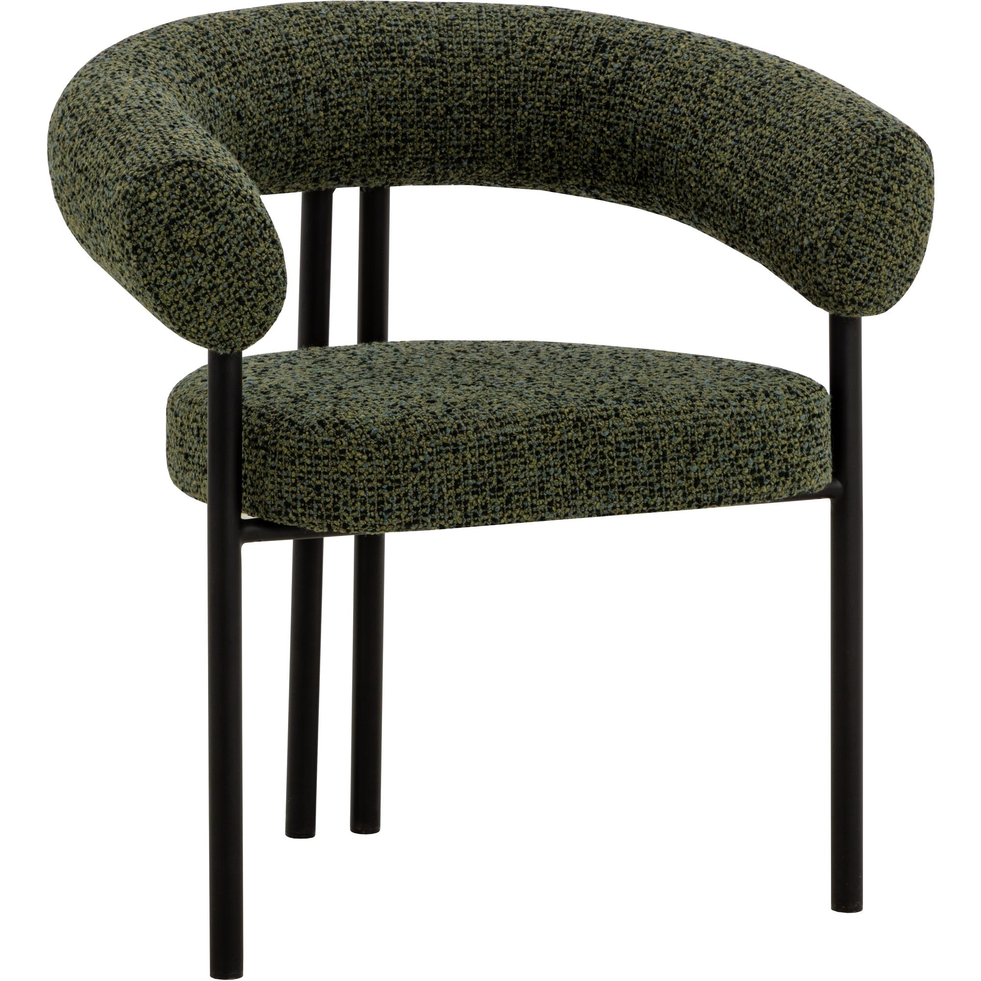 Oniva Dining Armchair - Black - Noah Meadow 3 Oniva Dining Armchair - Black - Noah Meadow - Image 3