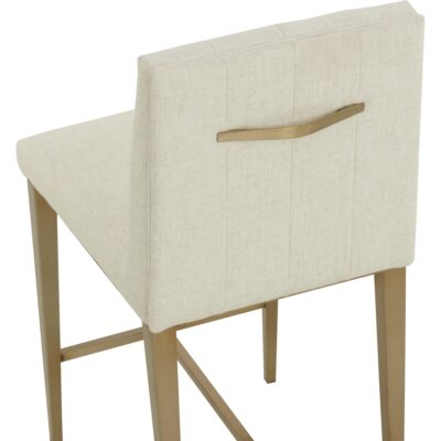 Wilbur Counter Stool - Geralt Linen 112277 112277 WILBUR COUNTER STOOL GERALT LINEN 26