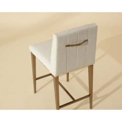 Wilbur Counter Stool - Geralt Linen 112277 112277 WILBUR COUNTER STOOL GERALT LINEN 6
