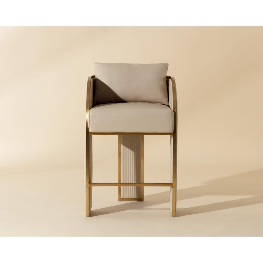 Baz Counter Stool - Napa Beige - Image 2