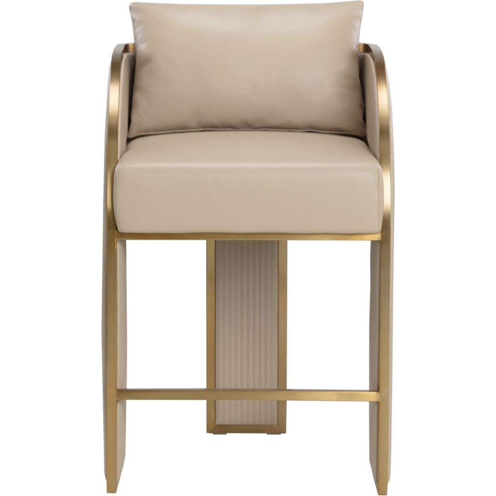 Baz Counter Stool - Napa Beige - Image 5