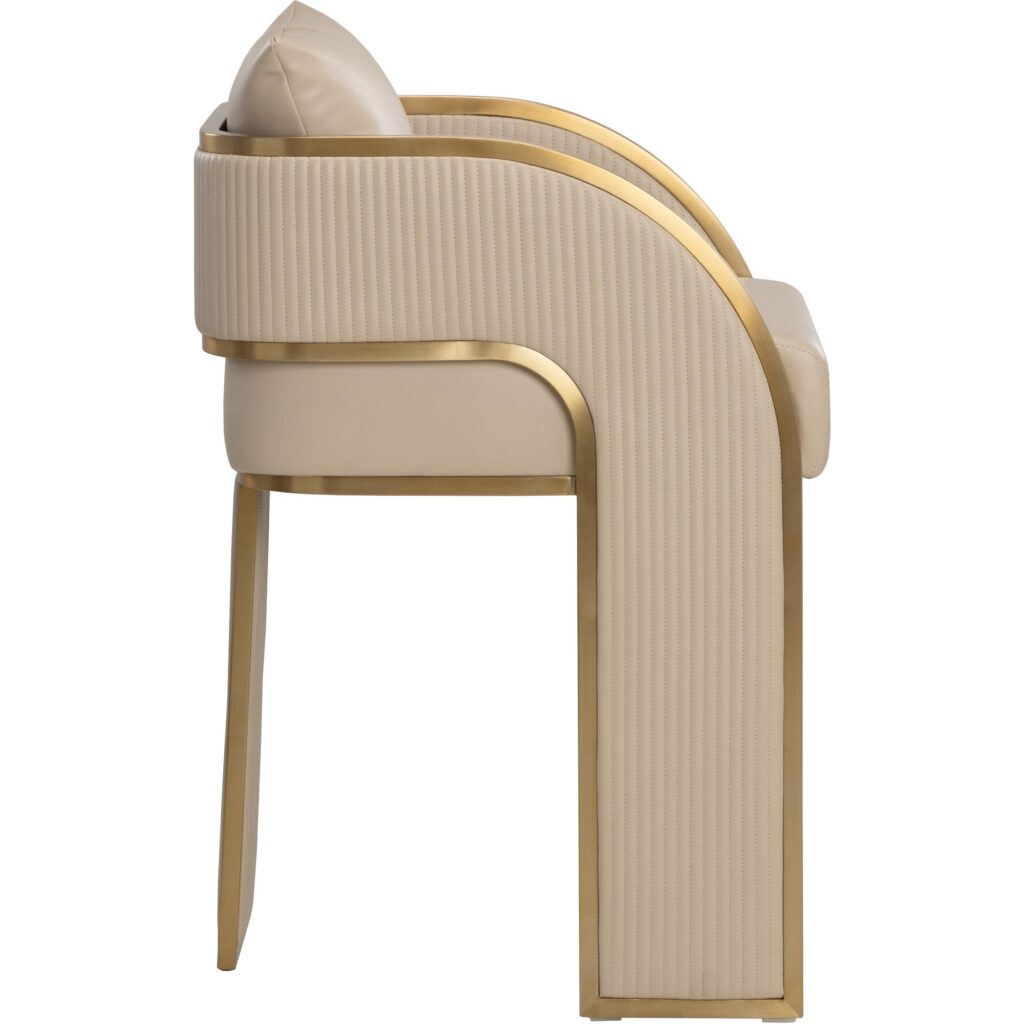 Baz Counter Stool - Napa Beige - Image 6