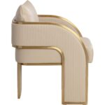 Baz Dining Armchair - Napa Beige 112284 112284 BAZ DINING ARMCHAIR NAPA BEIGE 22