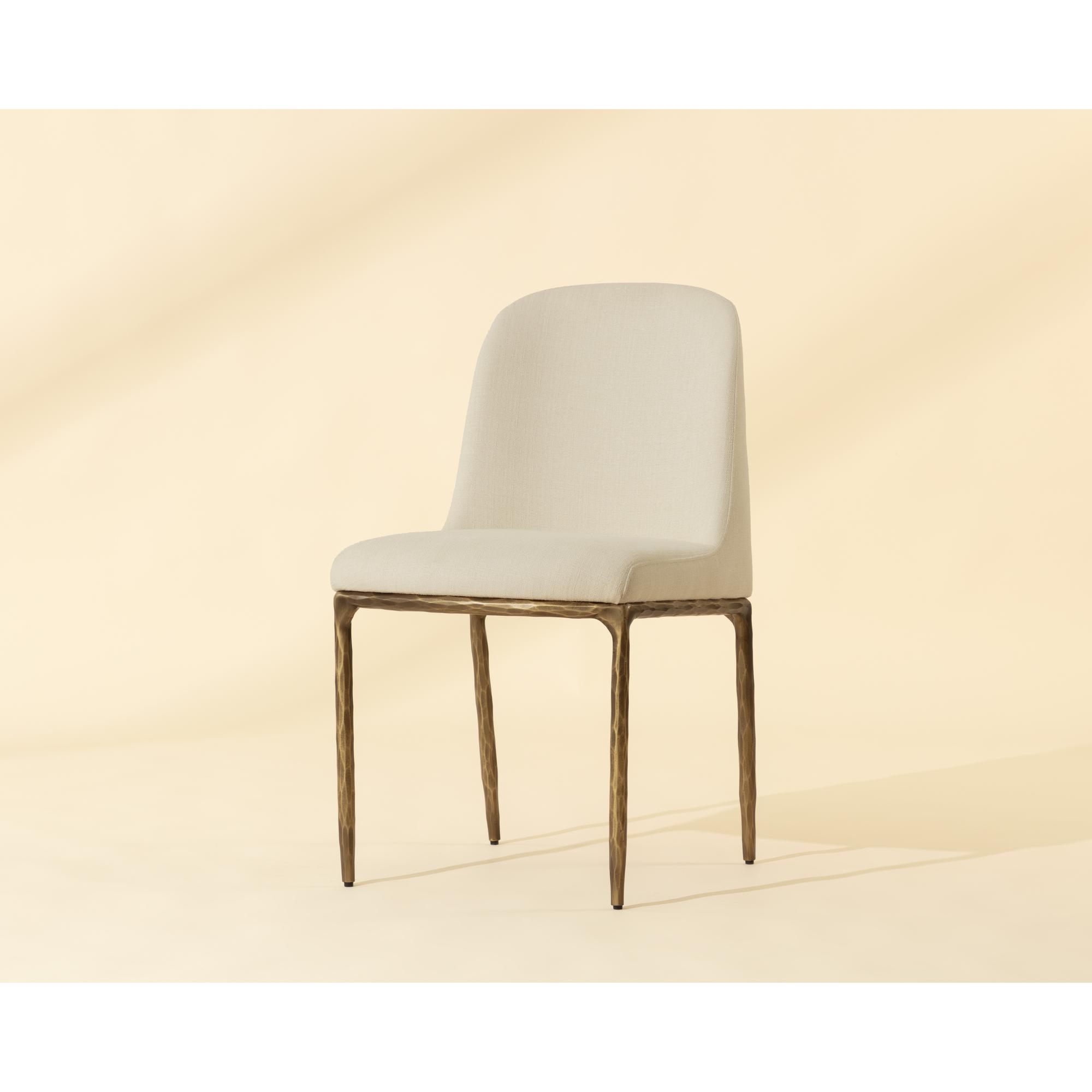 Nestor Dining Chair - Zenith Alabaster 1 Nestor Dining Chair - Zenith Alabaster