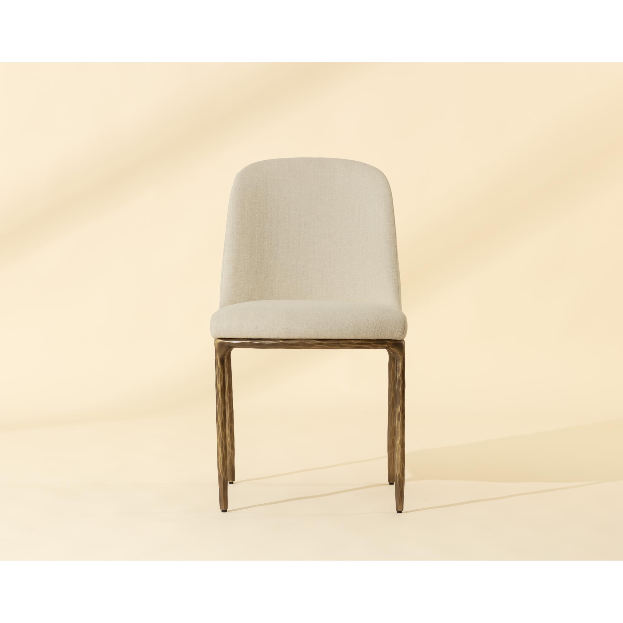 Nestor Dining Chair - Zenith Alabaster 2 Nestor Dining Chair - Zenith Alabaster - Image 2