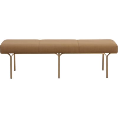 Nuvella Bench - Kona Camel 13 Nuvella Bench - Kona Camel 112296 112296 NUVELLA BENCH KONA CAMEL 21
