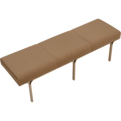 Nuvella Bench - Kona Camel 14 Nuvella Bench - Kona Camel 112296 112296 NUVELLA BENCH KONA CAMEL 22