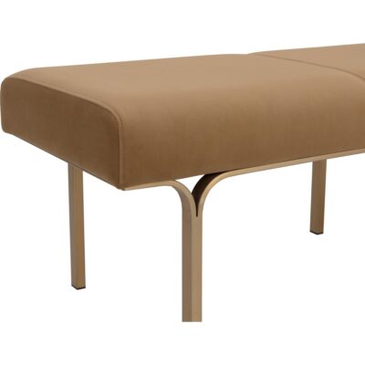 Nuvella Bench - Kona Camel 15 Nuvella Bench - Kona Camel 112296 112296 NUVELLA BENCH KONA CAMEL 26