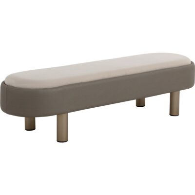 Odella Bench - Meg Taupe / Porcini Taupe 112300 112300 ODELLA BENCH MEG TAUPE PORCINI TAUPE 20