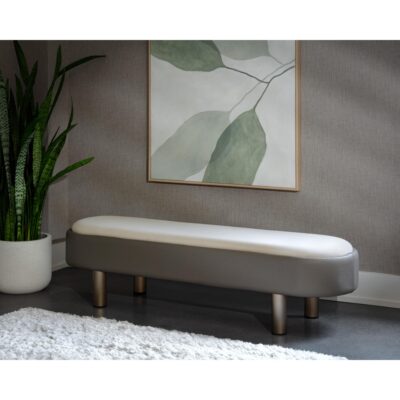 Odella Bench - Meg Taupe / Porcini Taupe 112300 112300 ODELLA BENCH MEG TAUPE PORCINI TAUPE 5