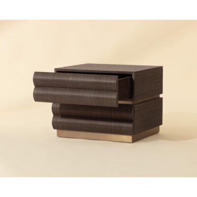 Subira Nightstand - Chocolate 112309 112309 SUBIRA NIGHTSTAND CHOCOLATE 2