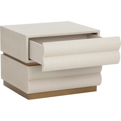 Subira Nightstand - Cream 112310 112310 SUBIRA NIGHTSTAND CREAM 23