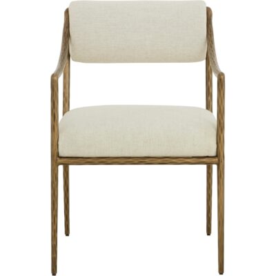 Leticia Dining Armchair - Geralt Linen 112313 112313 LETICIA DINING ARMCHAIR GERALT LINEN 21