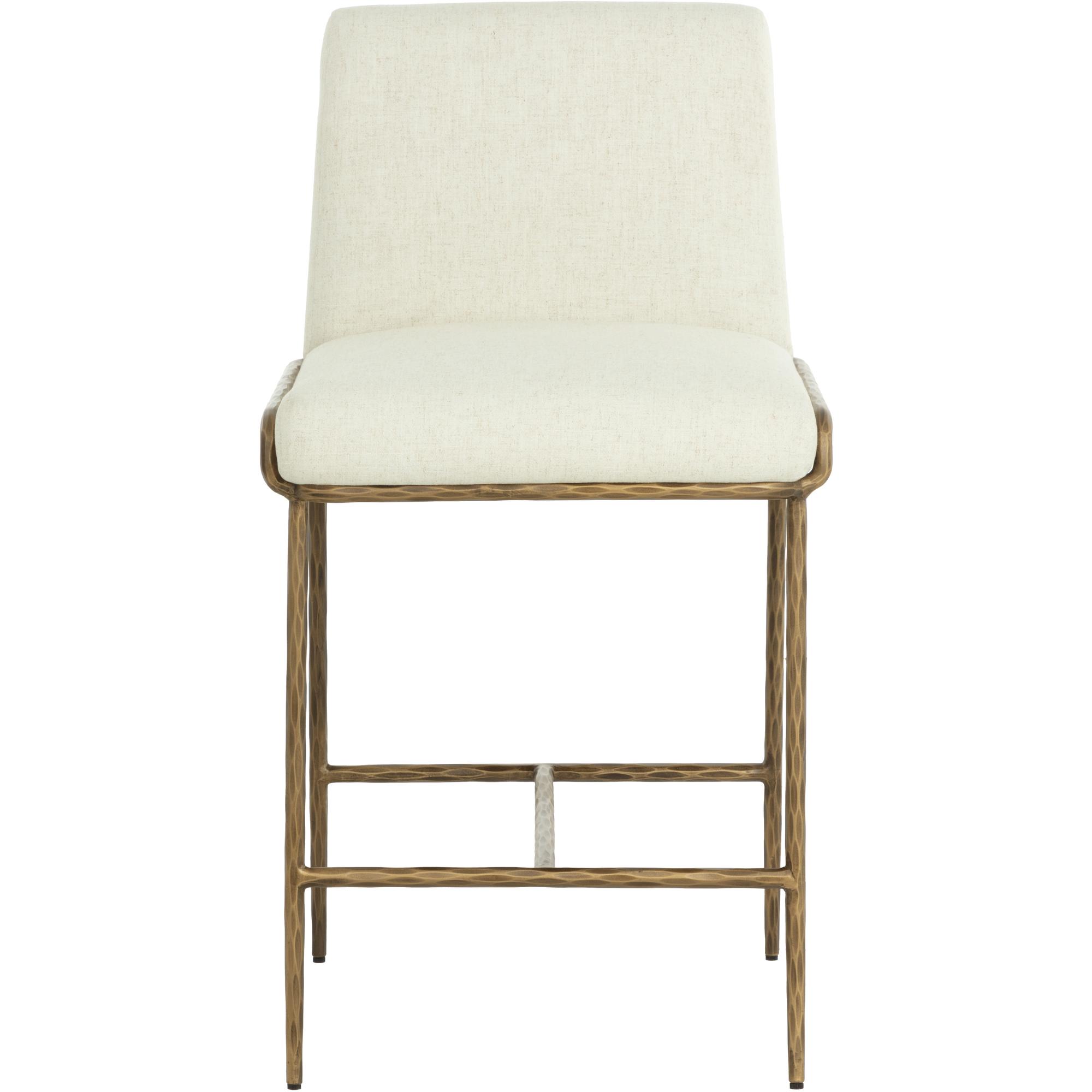 Lathan Counter Stool - Geralt Linen 4 Lathan Counter Stool - Geralt Linen - Image 4