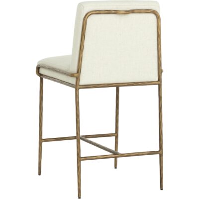 Lathan Counter Stool - Geralt Linen 13 Lathan Counter Stool - Geralt Linen 112314 112314 LATHAN COUNTER STOOL GERALT LINEN 23