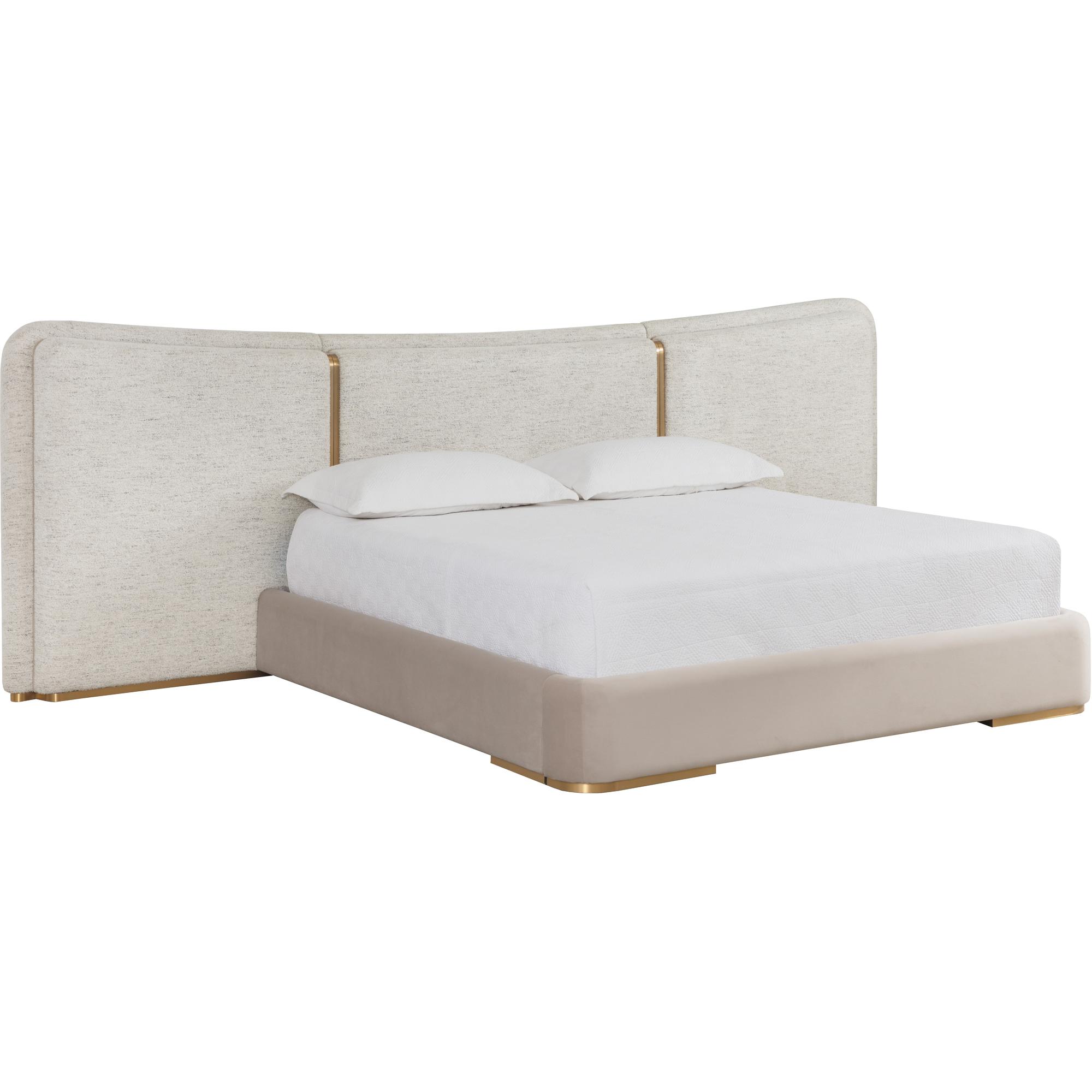 Clarimond Bed - King - Hailey Moon / Meg Taupe 1 Clarimond Bed - King - Hailey Moon / Meg Taupe