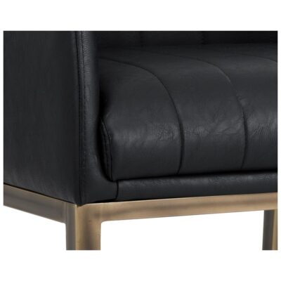 Wolfe Lounge Chair - Bravo Black 112329 112329 WOLFE LOUNGE CHAIR BLACK 6