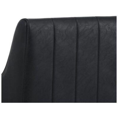 Wolfe Lounge Chair - Bravo Black 112329 112329 WOLFE LOUNGE CHAIR BLACK 8