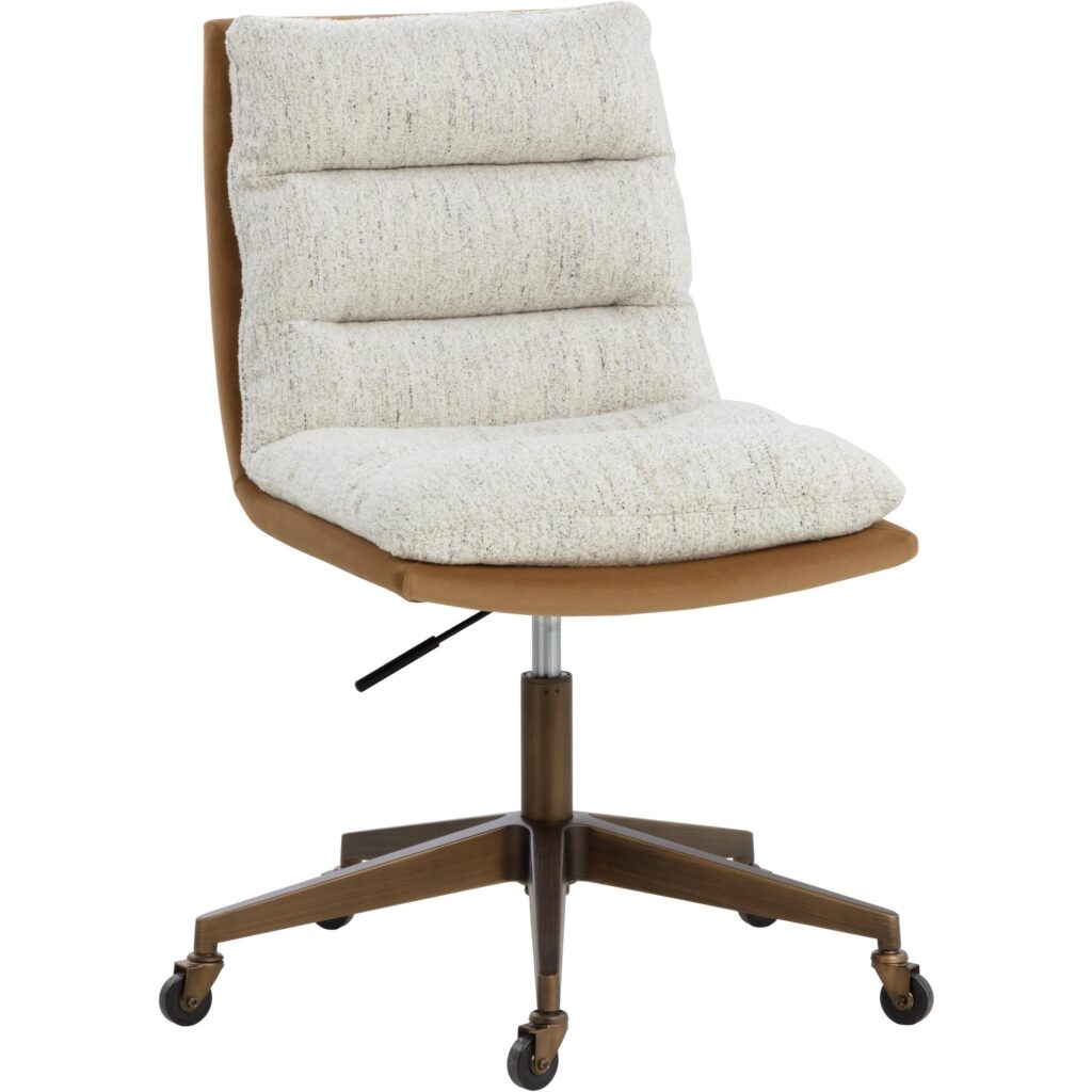 Stinson Office Chair - Hailey Moon / Kona Camel - Image 4