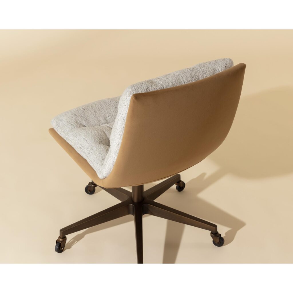 Stinson Office Chair - Hailey Moon / Kona Camel - Image 3
