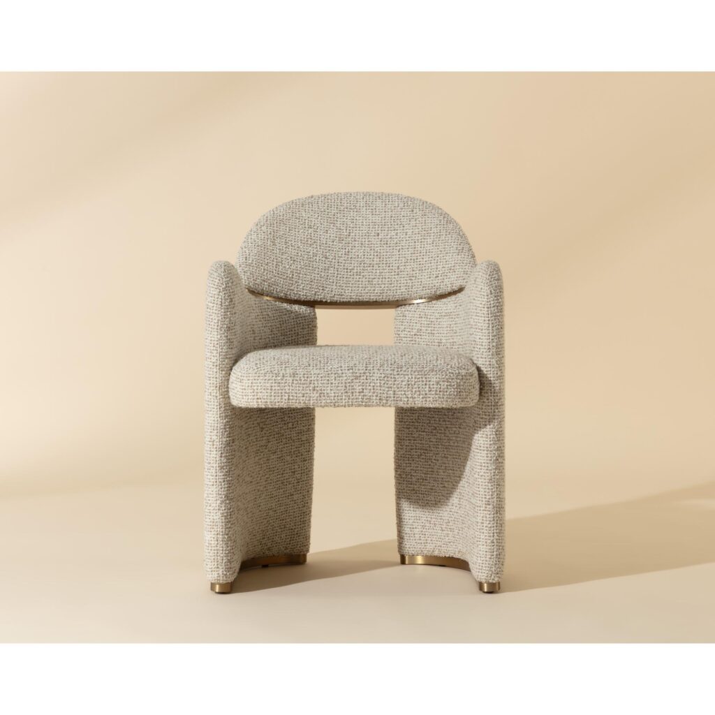 Snowden Dining Armchair - Noah Ecru - Image 2