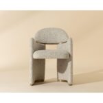Snowden Dining Armchair - Noah Ecru 112337 112337 SNOWDEN DINING ARMCHAIR NOAH ECRU 1