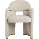Snowden Dining Armchair - Noah Ecru 112337 112337 SNOWDEN DINING ARMCHAIR NOAH ECRU 21
