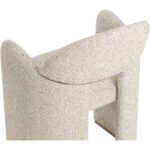 Snowden Dining Armchair - Noah Ecru 112337 112337 SNOWDEN DINING ARMCHAIR NOAH ECRU 26