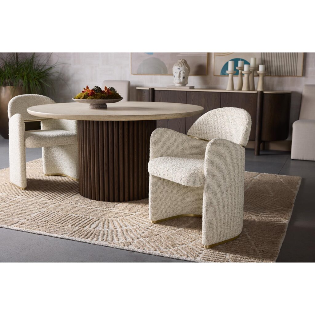Snowden Dining Armchair - Noah Ecru - Image 3