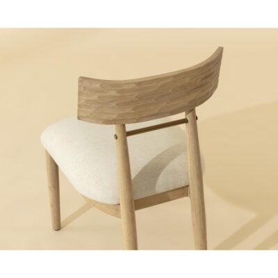 Florian Dining Chair - Light Oak - Geralt Linen 15 Florian Dining Chair - Light Oak - Geralt Linen 112352 112352 FLORIAN DINING CHAIR LIGHT OAK GERALT LINEN 6