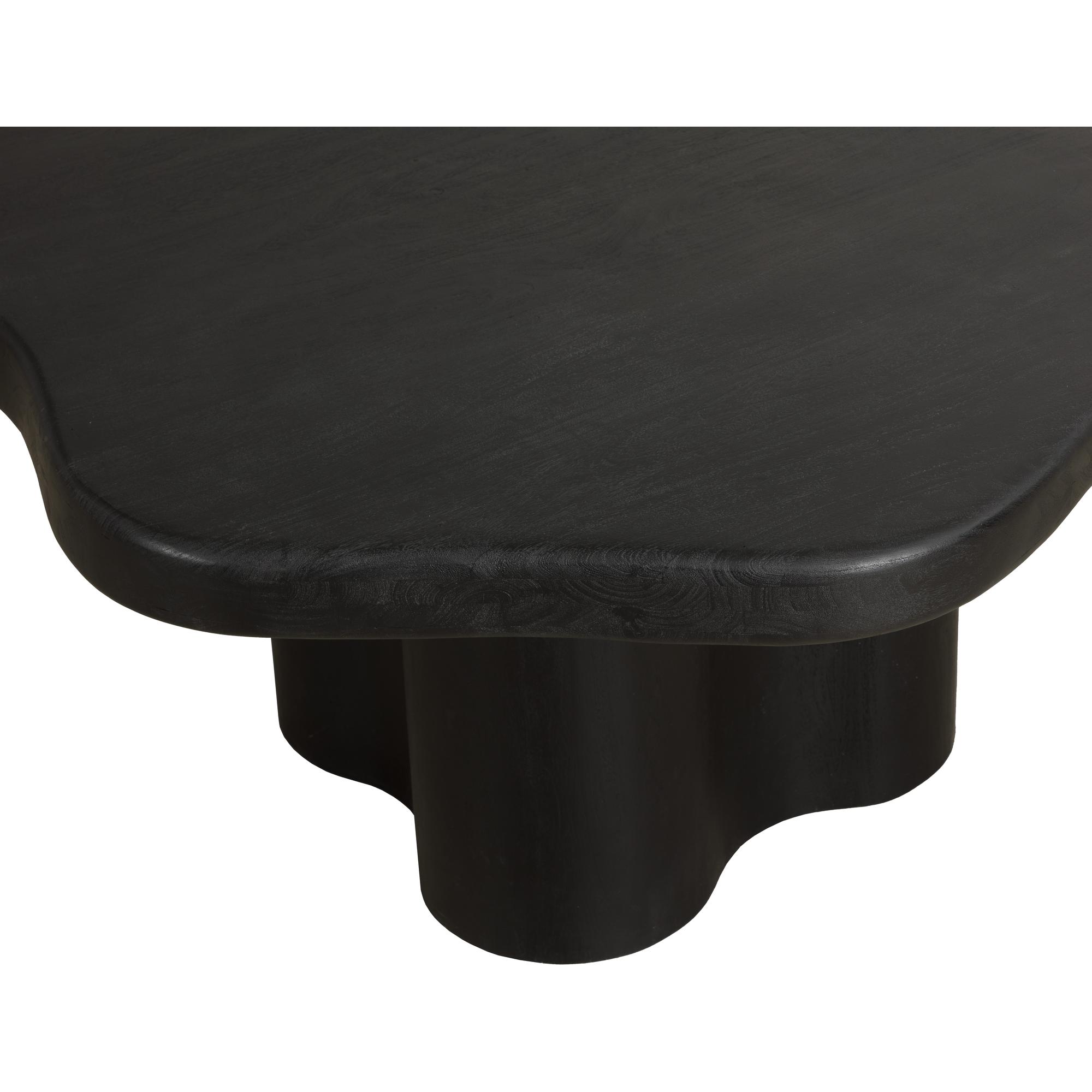 Bellona Dining Table - Charcoal Black - 67" 5 Bellona Dining Table - Charcoal Black - 67" - Image 5