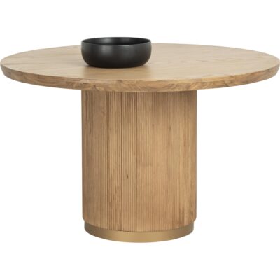 Kalla Dining Table - Round - Rustic Oak - 48" 11 Kalla Dining Table - Round - Rustic Oak - 48" 112365 112365 KALLA DINING TABLE ROUND RUSTIC OAK 48 20