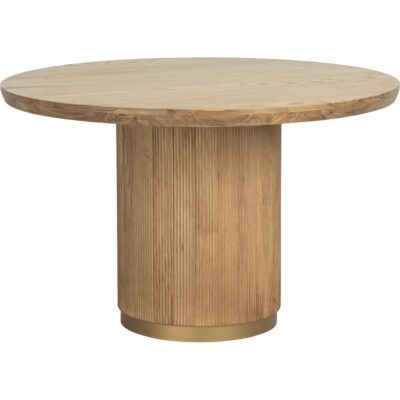 Kalla Dining Table - Round - Rustic Oak - 48" 12 Kalla Dining Table - Round - Rustic Oak - 48" 112365 112365 KALLA DINING TABLE ROUND RUSTIC OAK 48 21