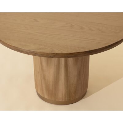 Kalla Dining Table - Round - Rustic Oak - 48" 15 Kalla Dining Table - Round - Rustic Oak - 48" 112365 112365 KALLA DINING TABLE ROUND RUSTIC OAK 48 6