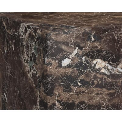 Laros End Table - Dark Emperador 112368 112368 LAROS END TABLE DARK EMPERADOR 6